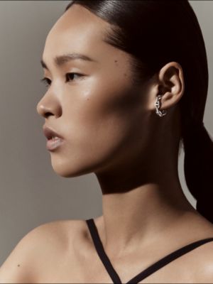 Chaine d'ancre Enchainee单耳爬耳式耳环, 视图: 图片：产品佩戴, worn, 当前为第2张（共2张）