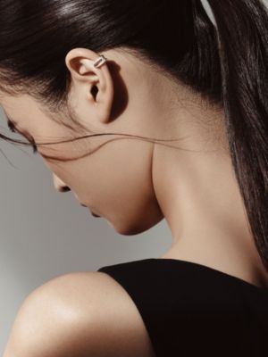 Chaine d'ancre Punk单耳耳夹, 视图: 图片：产品佩戴, worn, 当前为第2张（共3张）