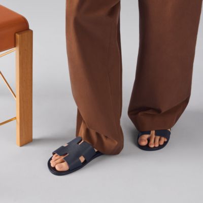 Blue - Sandals - Hermès men's shoes & leather footwear | Hermès