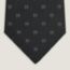 Grenadine de Soie tie, noir/gris, no stock