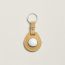 Apple AirTag Hermès key ring, paille
