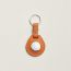 Apple AirTag Hermès key ring, orange