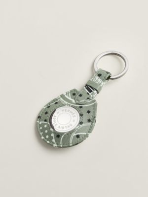 Apple AirTag Hermès key ring Bandana Eperon d'Or, View: Detail, detail, view 2 of 4