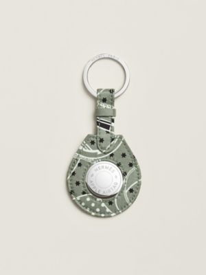 Apple AirTag Hermès key ring Bandana Eperon d'Or, View: front, front, view 3 of 4
