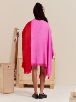 New Libris reversible cape, View: Worn, worn, view 2 of 5