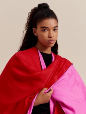 New Libris reversible cape, View: Worn, worn, view 3 of 5
