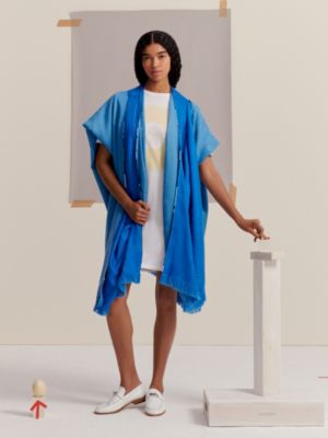 New Libris reversible cape, View: Worn, worn, view 5 of 5