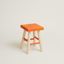 小号白蜡木凳子, 罂粟橙/橙色