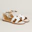 Santorini sandal, blanc, no stock