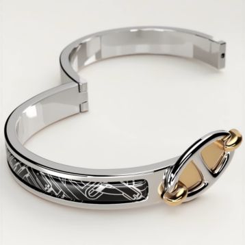 Mini Clic Chaine d'Ancre Mors a Jouets bracelet | Hermès