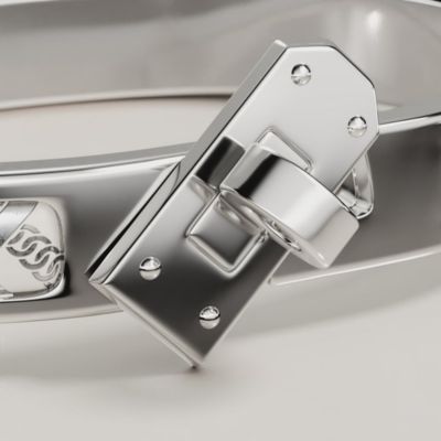 “Mini Clic Kelly格子花呢与链条”手镯,当前为第2张(共4张)