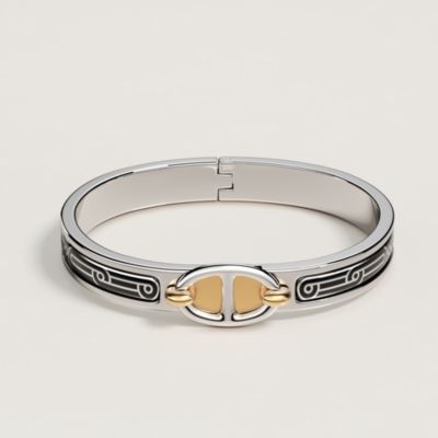 Mini Clic Chaine d'Ancre Hermès Sellier bracelet