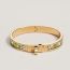 Mini Clic Kelly Harnais Legendaire bracelet, beige lin