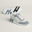 Bouncing sneaker, blanc/bleu galet