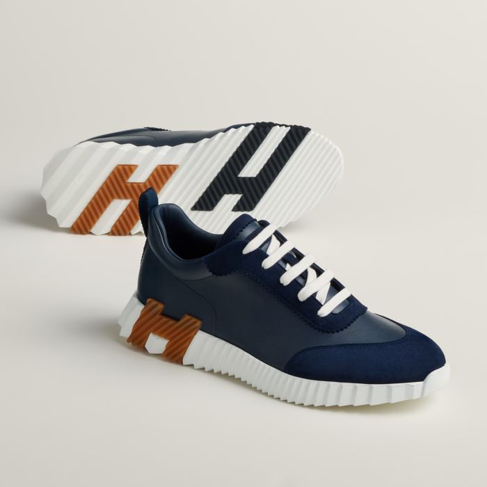 Hermes Mens Bouncing Sneaker Blue EU 44 / UK 10 – Luxe Collective