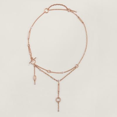 Chaine d'ancre Chaos lariat necklace