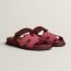 Chypre sandal, rose pinson/marron palissandre, no stock