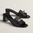 Gigi 50 sandal, noir, no stock