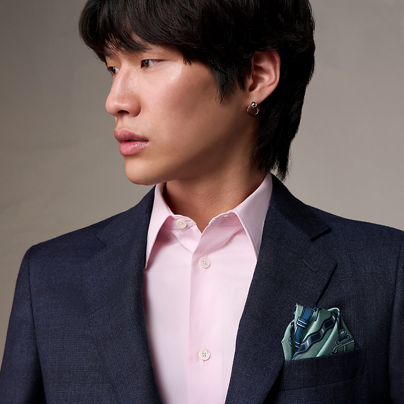 24 Brides et Chaines pocket square 45