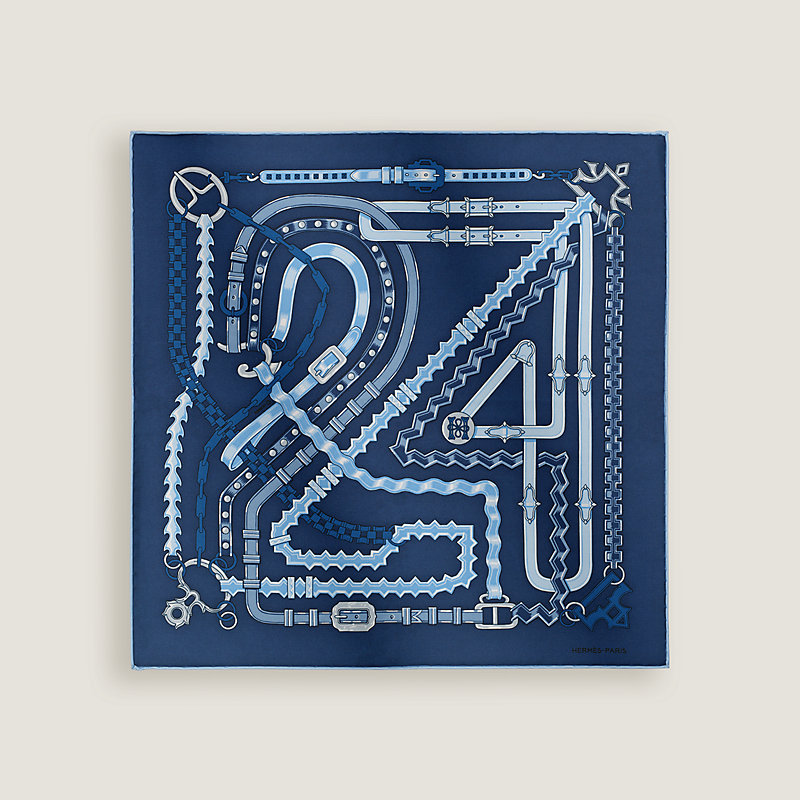 24 Brides et Chaines pocket square 45