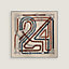 24 Brides et Chaines pocket square 45, view 1 of 3