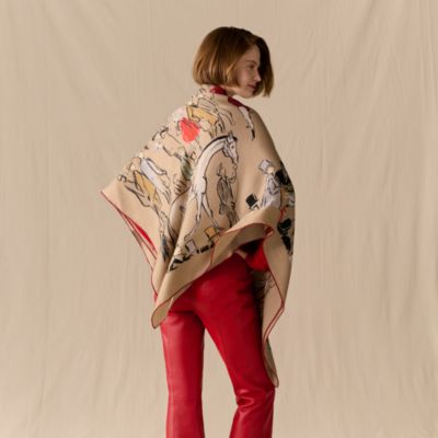 “遛马场”140披肩