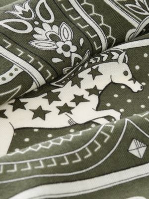 “爱心骏马BANDANA”140披肩, 视图: 细节, detail, 当前为第3张（共3张）