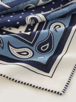 “马嚼锁环BANDANA”140披肩, 视图: 细节, detail, 当前为第3张（共3张）