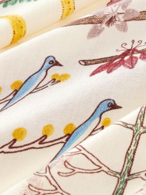 “五片原始森林”140披肩, 视图: 细节, detail, 当前为第3张（共3张）