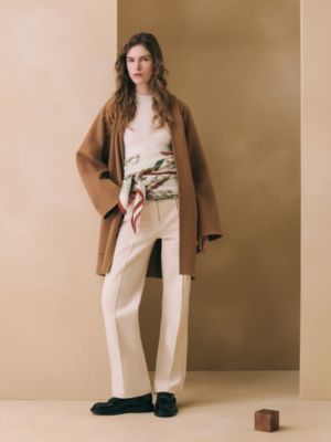 “五片原始森林”140披肩, 视图: 图片：产品佩戴, worn, 当前为第2张（共3张）