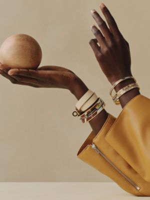 Cheval de Coeur Bandana bangle, View: Worn, worn, view 3 of 4
