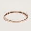 Zodiaque bangle, sable/rose poudre/anthracite