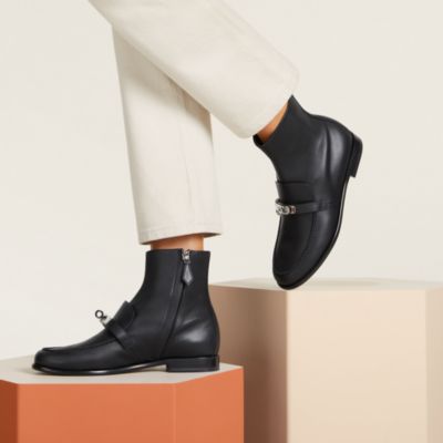 高除菌⭐︎クリーニング済み】HERMES ブラック クイックシューズ - 靴