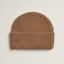 Lou beanie, noisette/gold