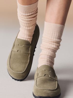 Lazy乐福鞋, 视图: 图片：产品佩戴, worn, 当前为第2张（共5张）
