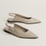 Lovely slingback, beige nomade