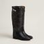 Jumping shorter boot, noir