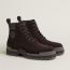 Limite ankle boot, marron ébène/noir