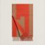 Casaque Clefs de H scarf, camel/vermillon