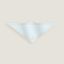 Ancre Marine triangle scarf, bleu ciel/blanc/corde