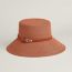 Isola Maillon hat, marron terracotta