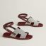 Maya sandal, prunoir/rouge H