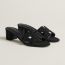 Oasis sandal, noir, no stock