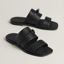 Made sandal, noir