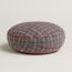 Saint-Honore Cavaliere beret, gris flanelle/rouge