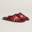 Noria sandal, multicolore rouge H