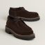 Now derby shoe, marron ébène