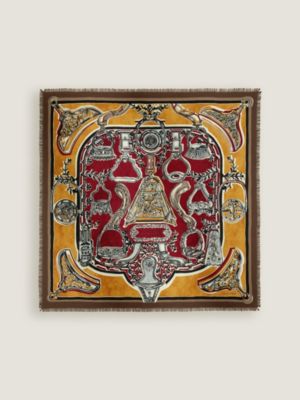 Etriers de Couleurs fringed scarf 65