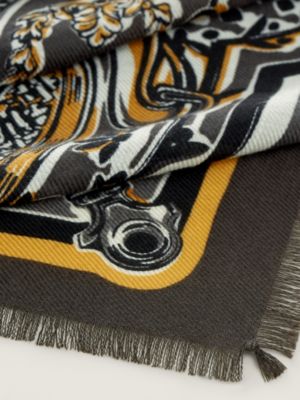 Etriers de Couleurs fringed scarf 65, View: Detail, detail, view 4 of 4