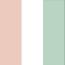 Clic Clac H Color Block bracelet, sable sorbet